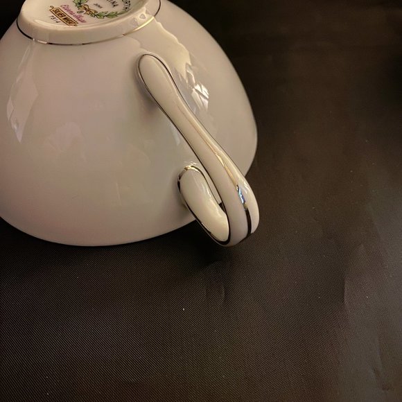 Set of 2 ~ Vintage Wentworth China Wheat Tea Coffee Cup #7514 - Picture 5 of 6